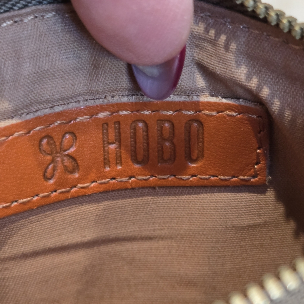 HOBO Metallic Bronze Wallet with ID Window - Picture 9 of 10